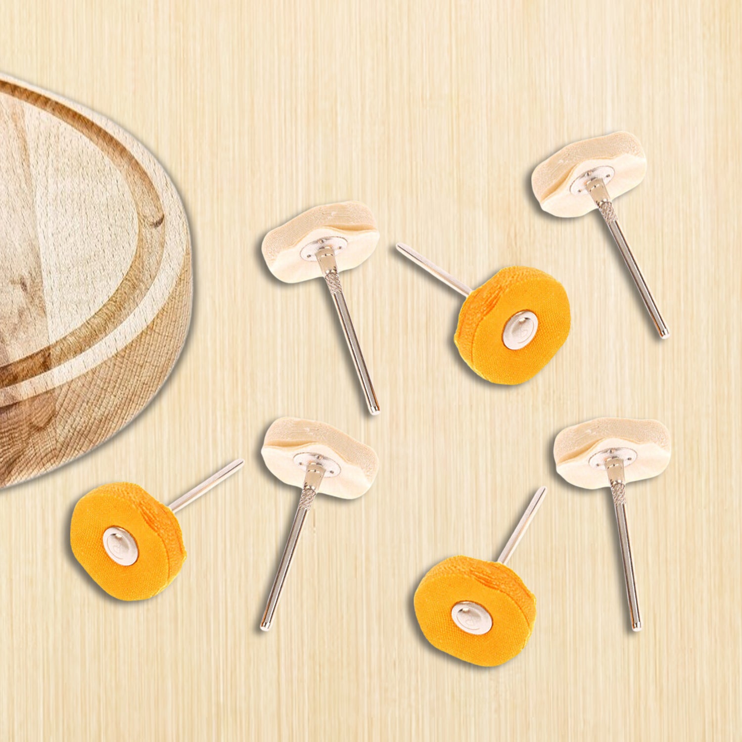 Polisher Buffer Wheel Polishing Buffing Pad Brush For Rotary Drill Bit (7 Pcs Set) Polisher Buffer Wheel Polishing Buffing Pad Brush For Rotary Drill Bit (7 Pcs Set)